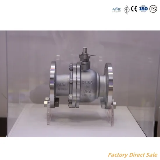 ANSI Class 150 Investment Casting Fire Safe Anti Static Wcb/CF8/CF8m Industrial Flange Weld Ball Valve